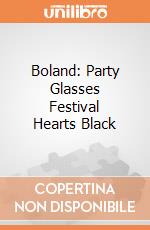 Boland: Party Glasses Festival Hearts Black giochi