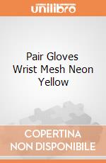 Pair Gloves Wrist Mesh Neon Yellow giochi