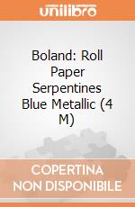Boland: Roll Paper Serpentines Blue Metallic (4 M) giochi