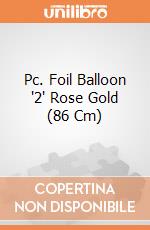 Pc. Foil Balloon '2' Rose Gold (86 Cm) gioco