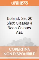 Boland: Set 20 Shot Glasses 4 Neon Colours Ass. gioco