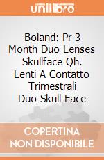 Boland: Pr 3 Month Duo Lenses Skullface Qh. Lenti A Contatto Trimestrali Duo Skull Face giochi