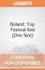 Boland: Top Festival Red (One Size) giochi
