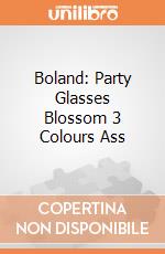 Boland: Party Glasses Blossom 3 Colours Ass giochi