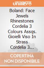 Boland: Face Jewels Rhinestones Cordelia 3 Colours Assqs. Gioielli Viso In Strass Cordelia 3 Colori Assortiti giochi