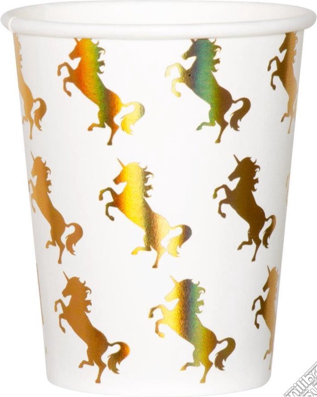 Set 6 Cups Unicorn (25 Cl) gioco