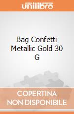 Bag Confetti Metallic Gold 30 G gioco