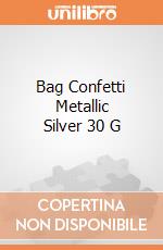 Bag Confetti Metallic Silver 30 G gioco