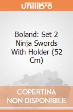 Boland: Set 2 Ninja Swords With Holder (52 Cm) giochi