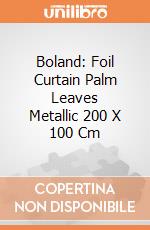 Boland: Foil Curtain Palm Leaves Metallic 200 X 100 Cm giochi