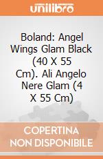 Boland: Angel Wings Glam Black (40 X 55 Cm). Ali Angelo Nere Glam (4 X 55 Cm) giochi