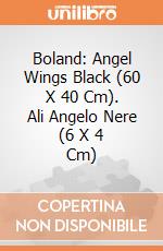 Boland: Angel Wings Black (60 X 40 Cm). Ali Angelo Nere (6 X 4 Cm) giochi