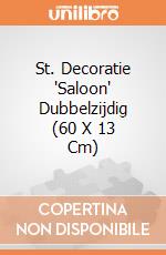 St. Decoratie 'Saloon' Dubbelzijdig (60 X 13 Cm) gioco