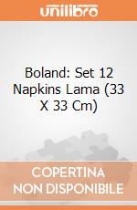 Boland: Set 12 Napkins Lama (33 X 33 Cm) gioco