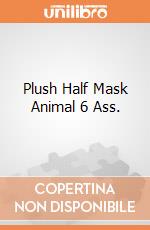 Plush Half Mask Animal 6 Ass. giochi