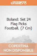 Boland: Set 24 Flag Picks Football. (7 Cm) gioco