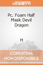 Pc. Foam Half Mask Devil Dragon                 H gioco