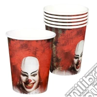 Boland: Set 6 Cups Horror Clown (25 Cl) H giochi