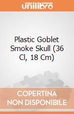 Plastic Goblet Smoke Skull (36 Cl, 18 Cm) giochi