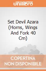 Set Devil Azara (Horns, Wings And Fork 40 Cm) giochi