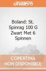 Boland: St. Spinrag 100 G Zwart Met 6 Spinnen gioco
