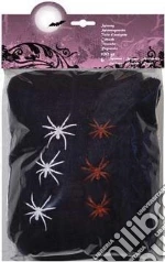 Boland: St. Spinrag 100 G Zwart Met 6 Spinnen giochi