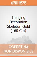 Hanging Decoration Skeleton Gold (160 Cm) giochi