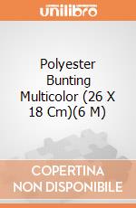 Polyester Bunting Multicolor (26 X 18 Cm)(6 M) giochi