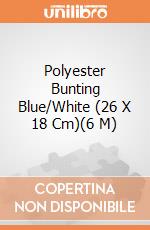 Polyester Bunting Blue/White (26 X 18 Cm)(6 M) giochi