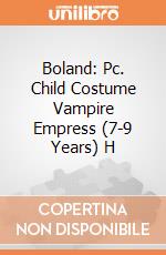 Boland: Pc. Child Costume Vampire Empress (7-9 Years) H gioco