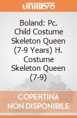 Boland: Pc. Child Costume Skeleton Queen (7-9 Years) H. Costume Skeleton Queen (7-9) gioco