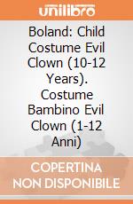 Boland: Child Costume Evil Clown (10-12 Years). Costume Bambino Evil Clown (1-12 Anni) giochi