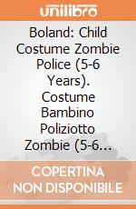 Boland: Child Costume Zombie Police (5-6 Years). Costume Bambino Poliziotto Zombie (5-6 Anni) giochi