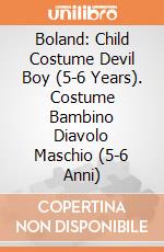 Boland: Child Costume Devil Boy (5-6 Years). Costume Bambino Diavolo Maschio (5-6 Anni) giochi