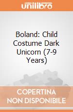 Boland: Child Costume Dark Unicorn (7-9 Years) giochi
