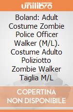 Boland: Adult Costume Zombie Police Officer Walker (M/L). Costume Adulto Poliziotto Zombie Walker Taglia M/L giochi