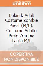 Boland: Adult Costume Zombie Priest (M/L). Costume Adulto Prete Zombie Taglia M/L giochi