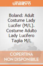 Boland: Adult Costume Lady Lucifer (M/L). Costume Adulto Lady Lucifero Taglia M/L giochi