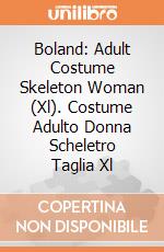Boland: Adult Costume Skeleton Woman (Xl). Costume Adulto Donna Scheletro Taglia Xl giochi
