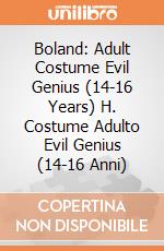 Boland: Adult Costume Evil Genius (14-16 Years) H. Costume Adulto Evil Genius (14-16 Anni) giochi