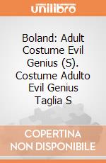 Boland: Adult Costume Evil Genius (S). Costume Adulto Evil Genius Taglia S giochi