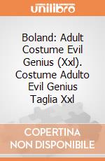Boland: Adult Costume Evil Genius (Xxl). Costume Adulto Evil Genius Taglia Xxl giochi