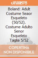 Boland: Adult Costume Seaor Esqueleto (50/52). Costume Adulto Senor Esqueleto Taglia 5/52 giochi