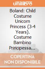 Boland: Child Costume Unicorn Princess (3-4 Years). Costume Bambino Principessa Unicorno (3-4 Anni) giochi