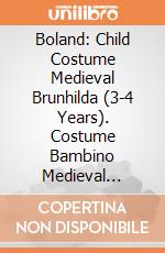 Boland: Child Costume Medieval Brunhilda (3-4 Years). Costume Bambino Medieval Brunhilda (3-4 Anni) giochi