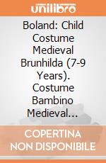 Boland: Child Costume Medieval Brunhilda (7-9 Years). Costume Bambino Medieval Brunhilda (7-9 Anni) giochi