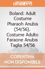 Boland: Adult Costume Pharaoh Anubis (54/56). Costume Adulto Faraone Anubis Taglia 54/56 giochi