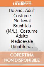 Boland: Adult Costume Medieval Brunhilda (M/L). Costume Adulto Medioevale Brunhilda Taglia M/L giochi