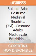 Boland: Adult Costume Medieval Brunhilda (Xxl). Costume Adulto Medioevale Brunhilda Taglia Xxl giochi