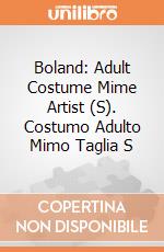 Boland: Adult Costume Mime Artist (S). Costumo Adulto Mimo Taglia S giochi